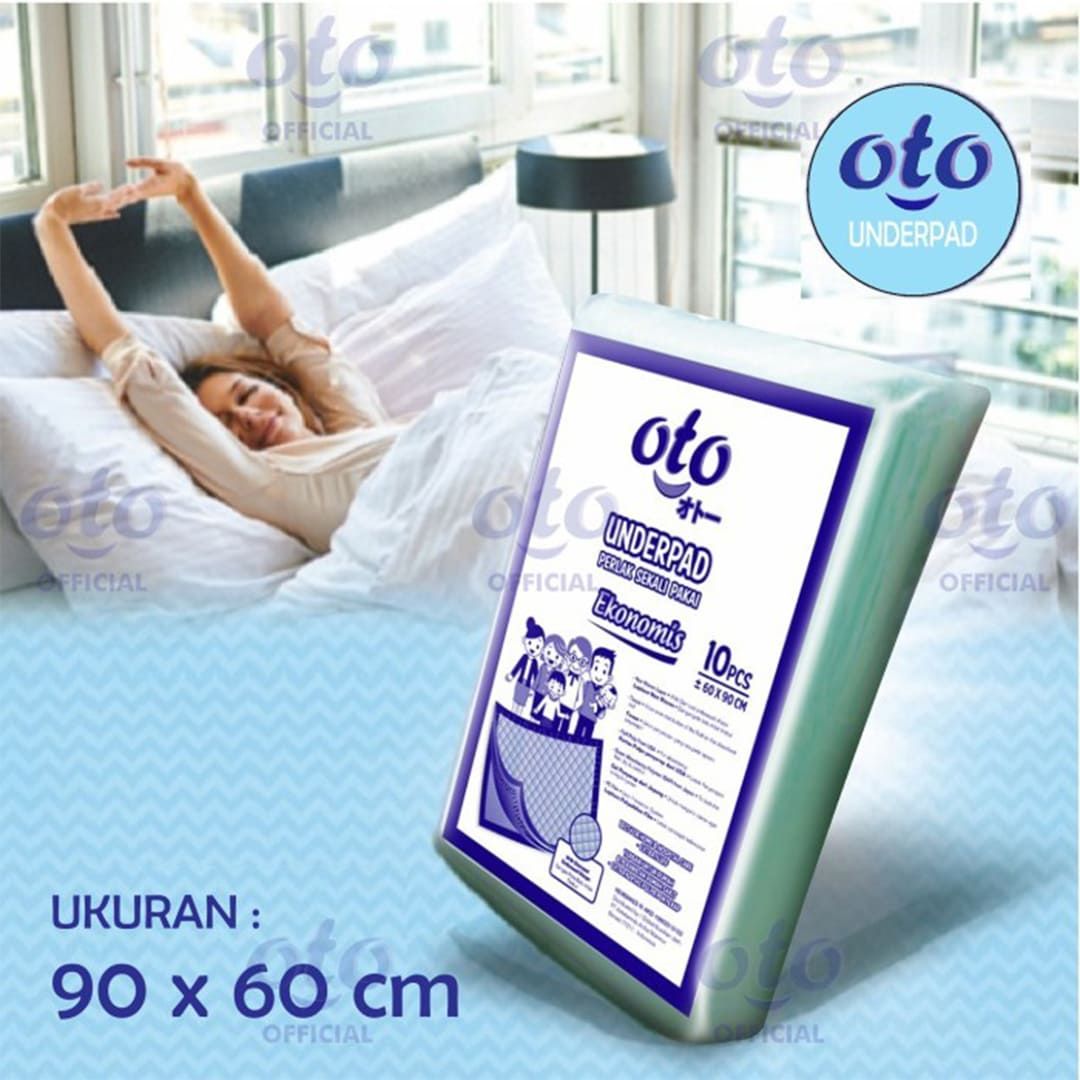 OTO Underpad Perlak Sekali Pakai Alas Pasien 3 Pack ( isi 30 pcs ) - 3