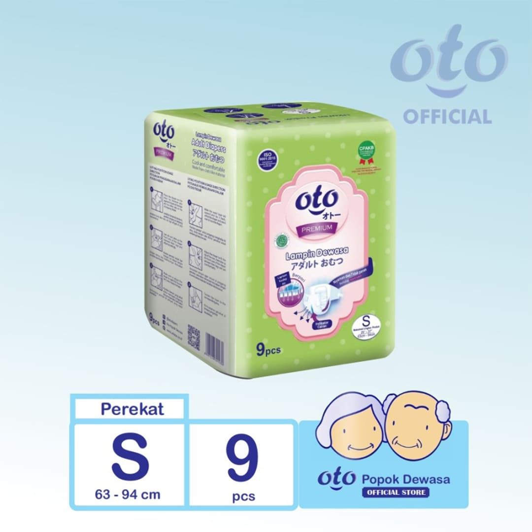 OTO Diapers for Adult Popok Dewasa Premium ( Daya Serap Lebih Banyak) - 1