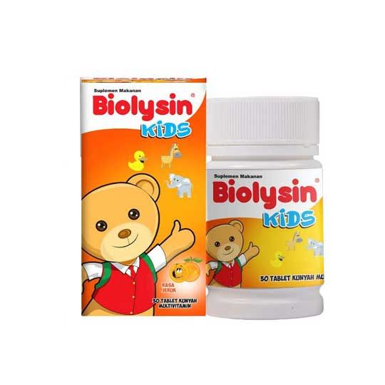 Biolysin Kids Jeruk Botol 30 Tablet - 1