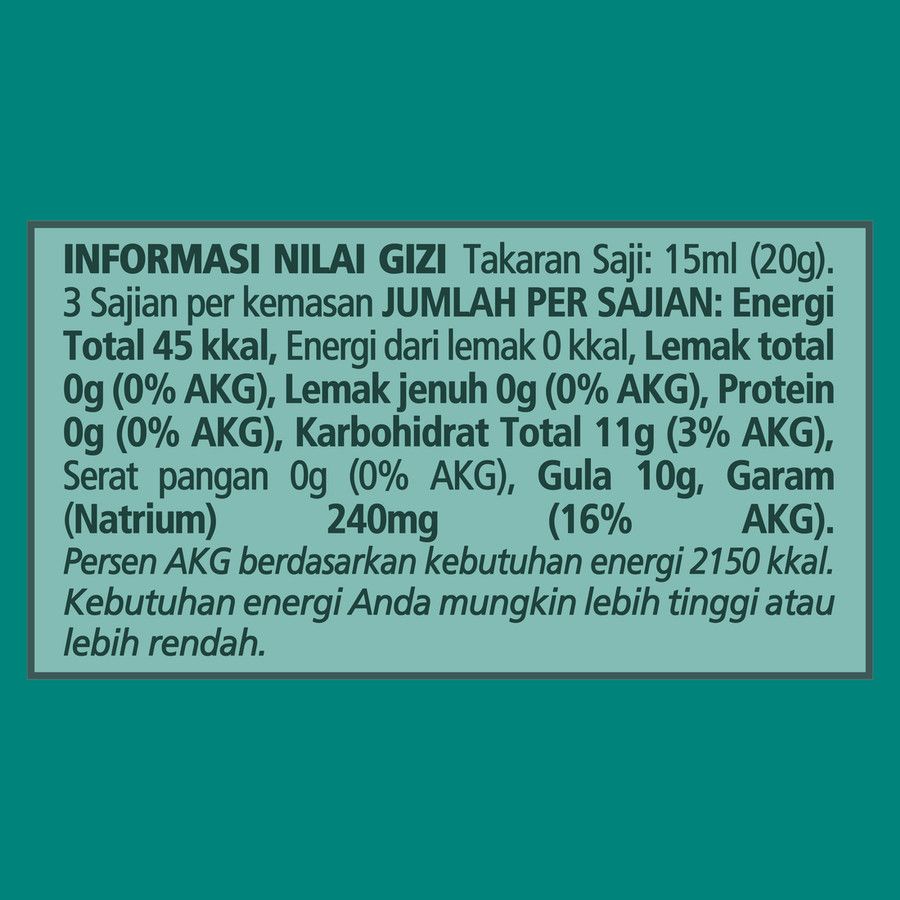 Bango Kecap Manis Hitam Gurih 40ml - 5
