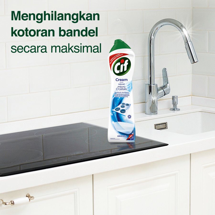 CIF Cream Pembersih Serbaguna Original Botol 660g - 2