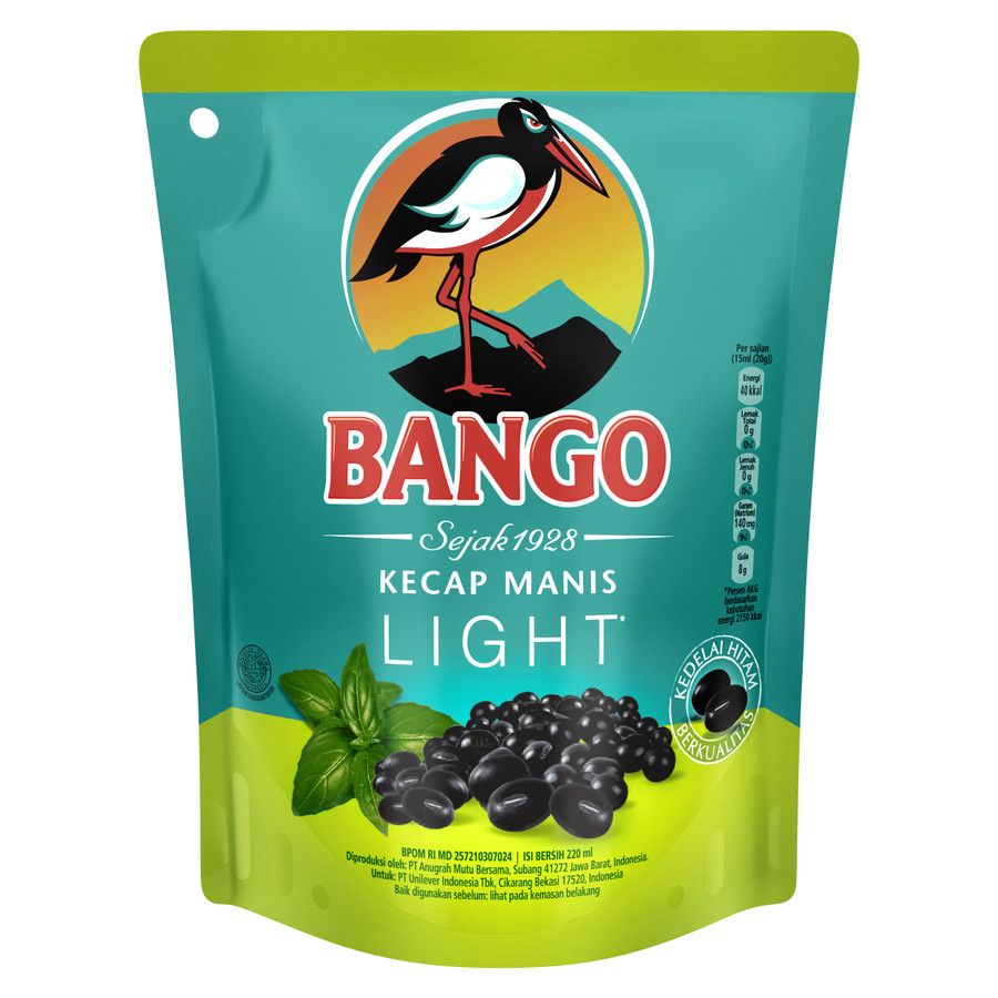 Bango Kecap Manis Light 220Ml - 2