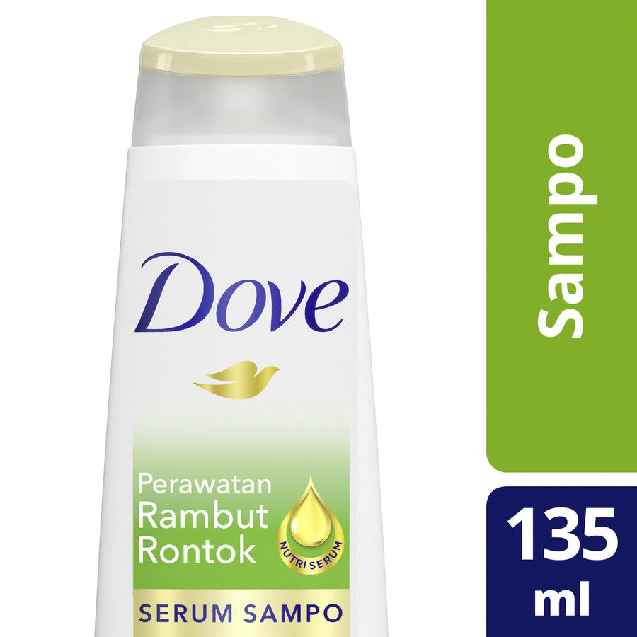 Dove Shampo Perawatan Rambut Rontok Sampo 135ml - 1