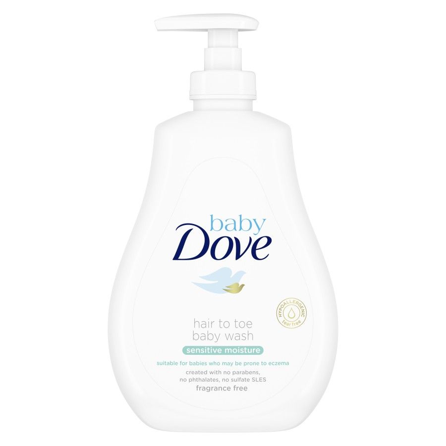 Baby Dove Hair to Toe Wash Sensitive Moisture 400ml - 2
