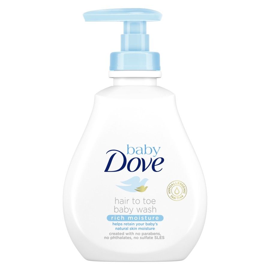 Baby Dove Hair to Toe Wash Rich Moisture 200ml - 2
