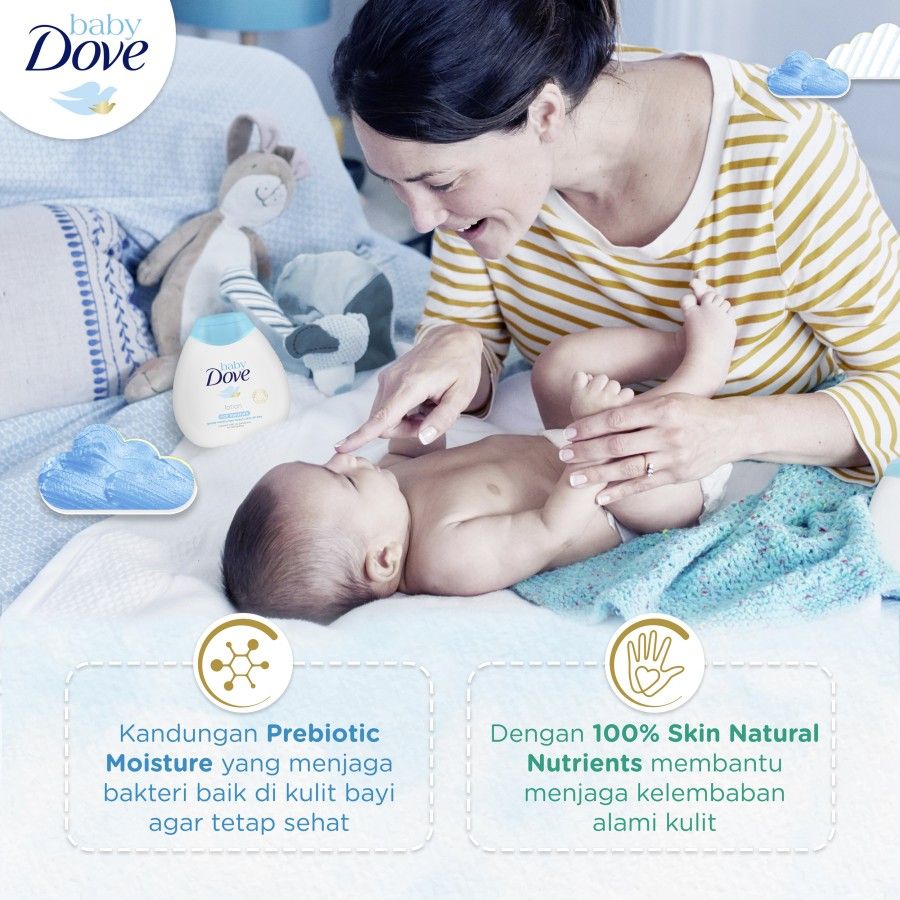 Baby Dove Hair to Toe Wash Rich Moisture 200ml - 4