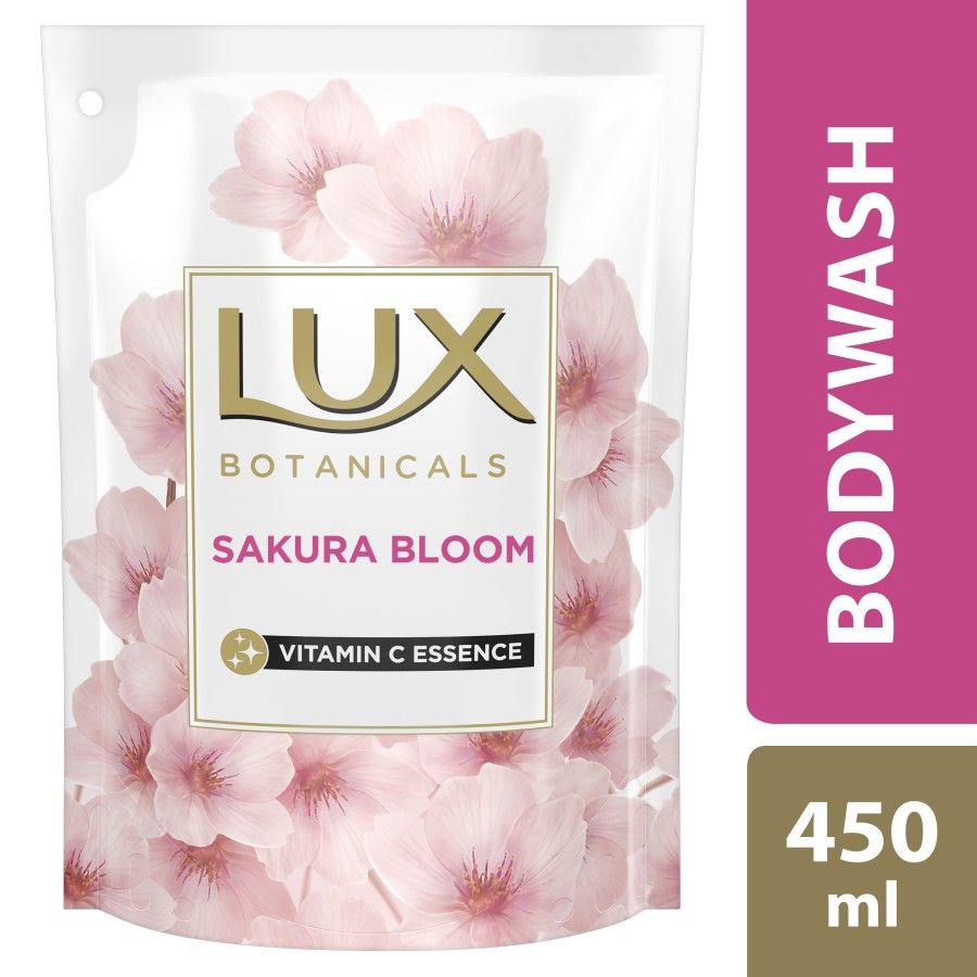 Lux Sabun Cair Sakura Dream Refill 450Ml - 1