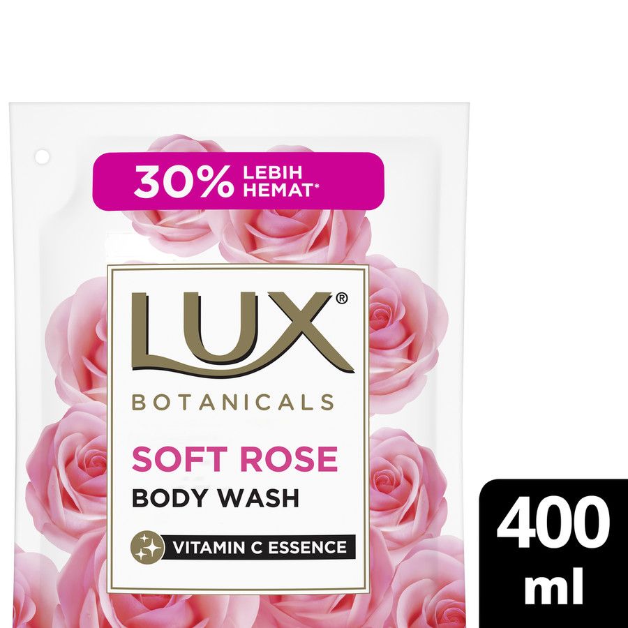 Lux Sabun Cair Pink Soft Touch Refill 450Ml - 1