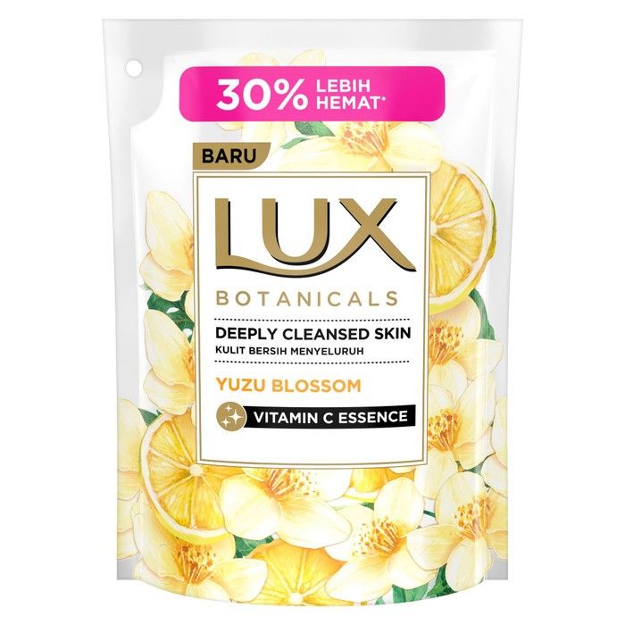 Lux Botanicals Bodywash Yuzu Blossom Refill 450Ml - 2