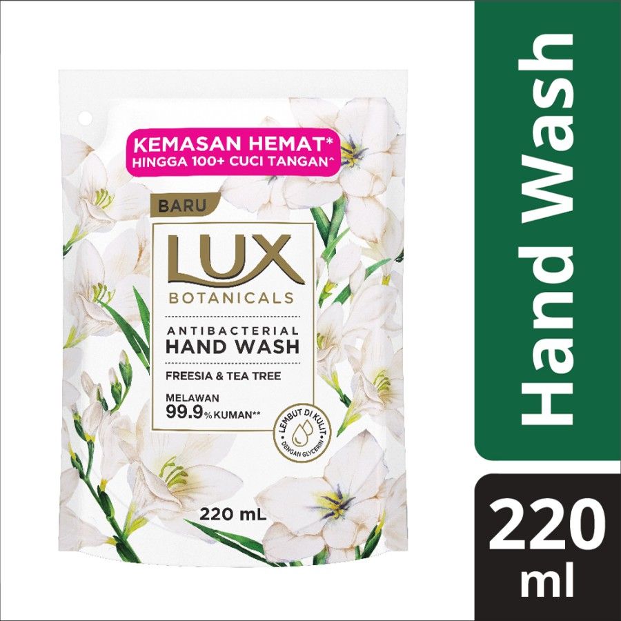 Lux Handwash Freesia & Tea Tree Refill 220ml - 1
