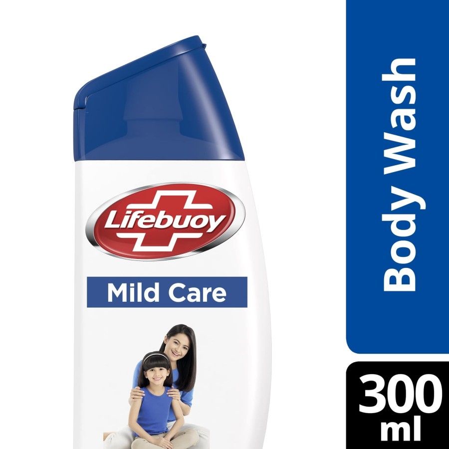 Lifebuoy Sabun Mandi Cair Mild Care Botol 300Ml - 1