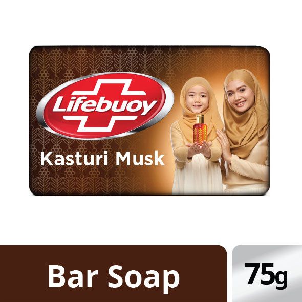 Lifebuoy Sabun Batang Kasturi Musk 75G - 1