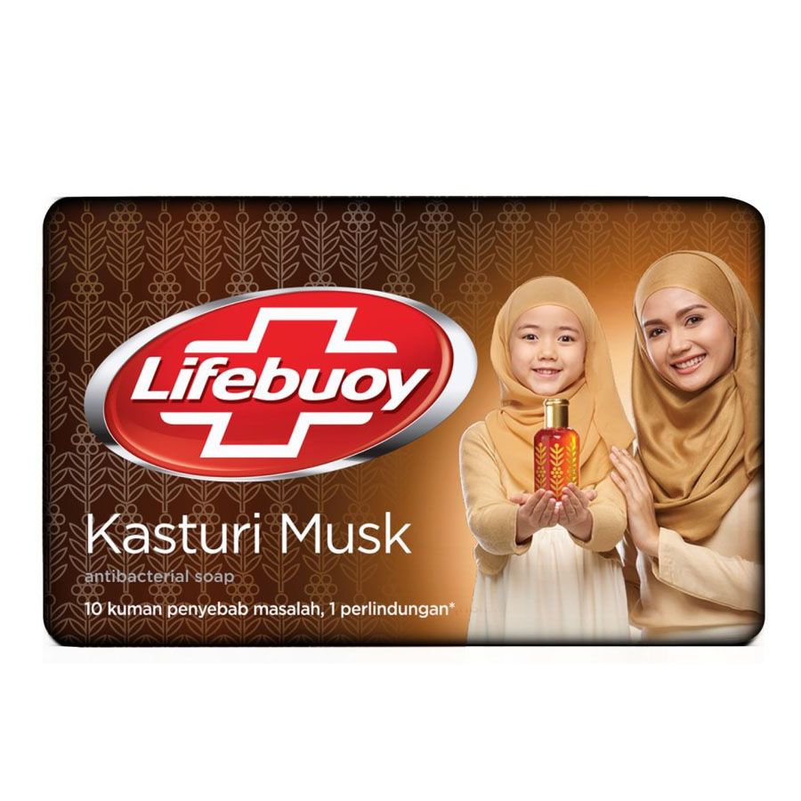 Lifebuoy Sabun Batang Kasturi Musk 75G - 2
