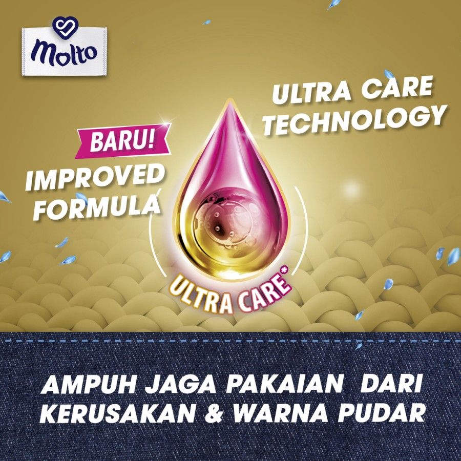 Molto All-In-1 Pink Pewangi & Pelembut Konsentrat Pouch 720Ml - 3
