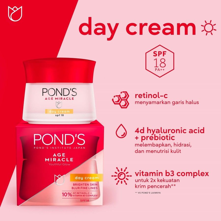 Ponds Age Miracle Night Cream 10G - 5