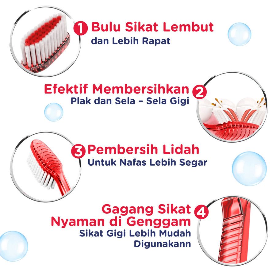 PEPSODENT SIKAT GIGI BRILIAN SIKAT GIGI LEMBUT - 5
