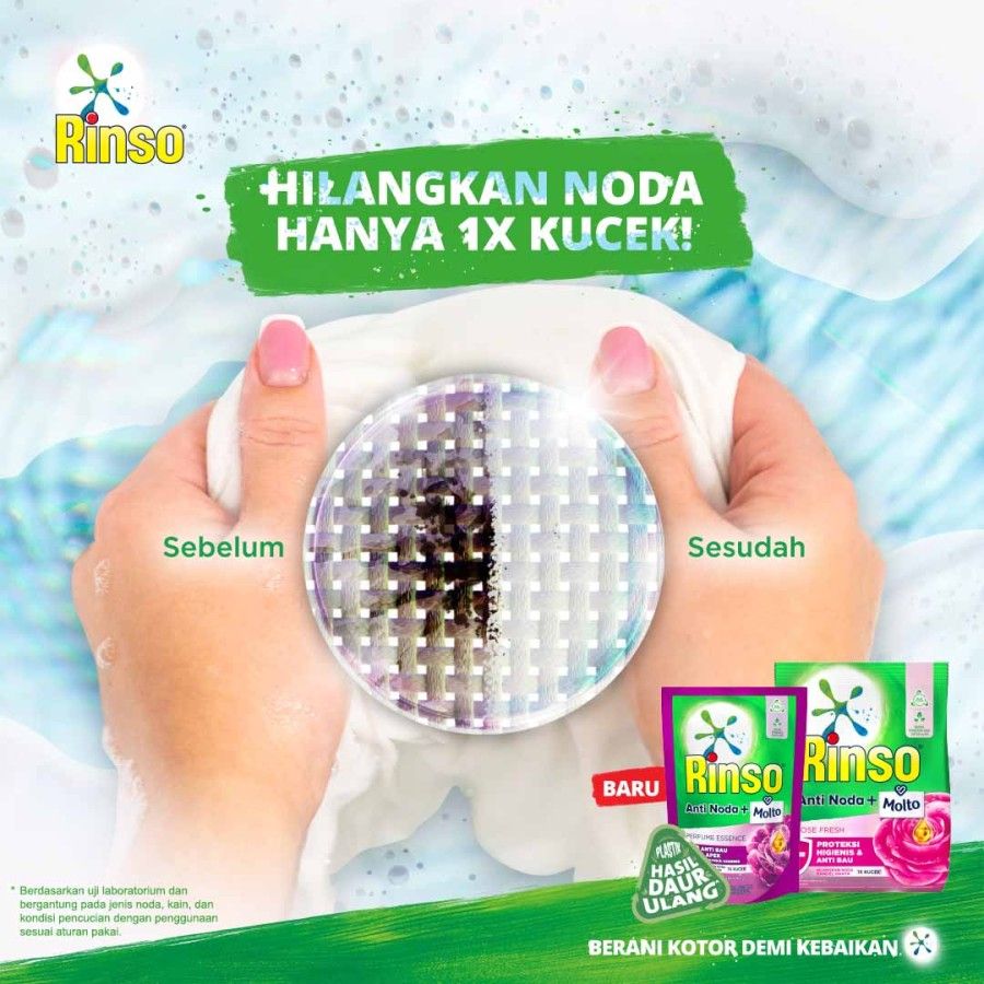 Rinso Molto Deterjen Bubuk Perfume Essence 770G - 4