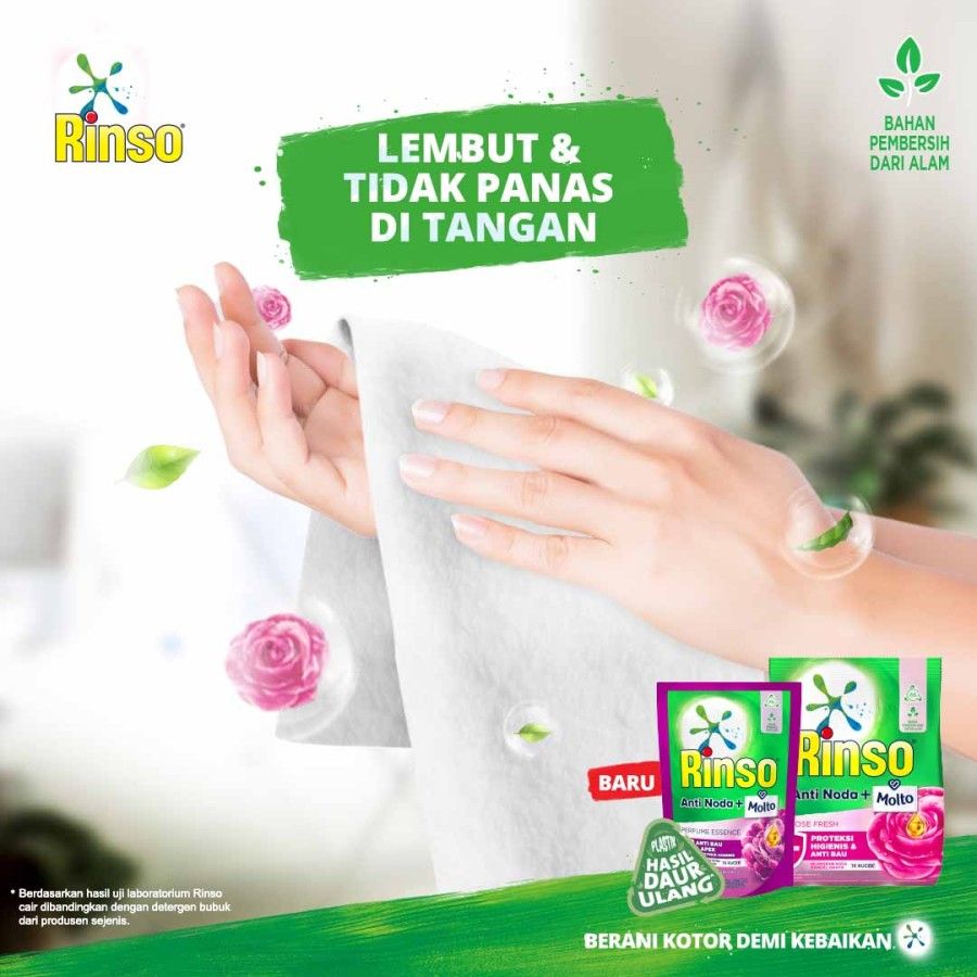Rinso Molto Deterjen Bubuk Perfume Essence 770G - 5