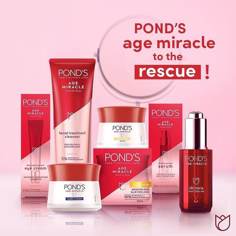 Ponds Age Miracle Youthful Glow Day Cream Moisturizer 10G - 5