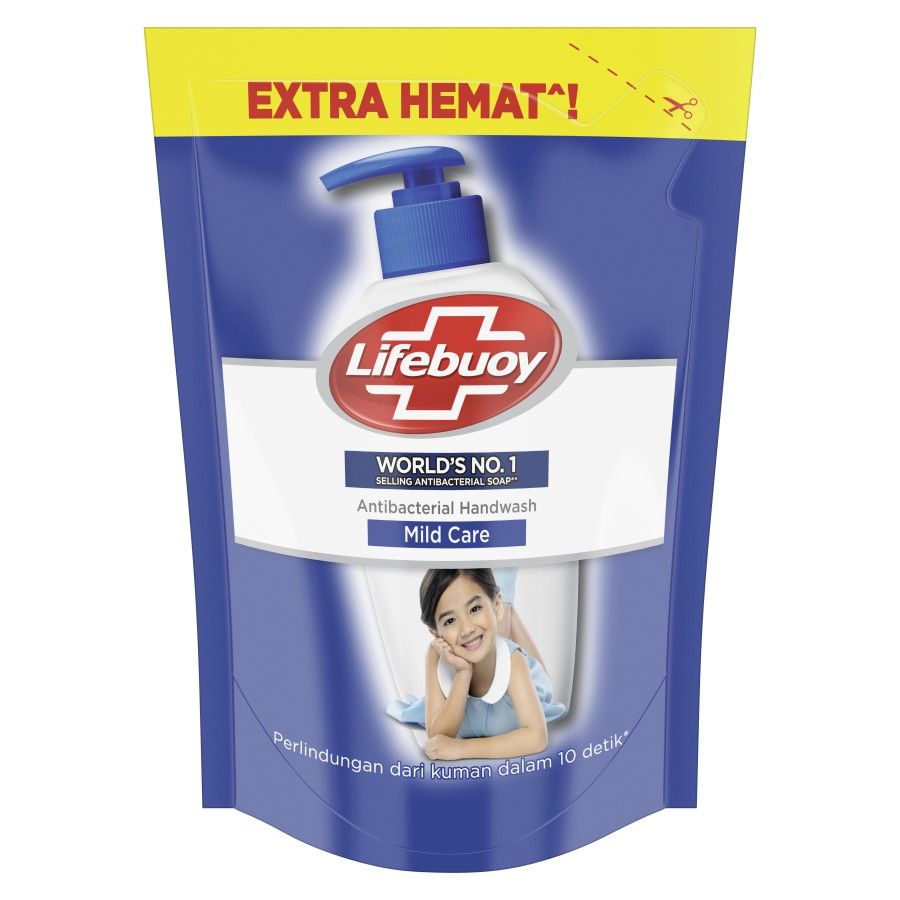 Lifebuoy Sabun Cuci Tangan Mildcare Refill 180Ml - 2