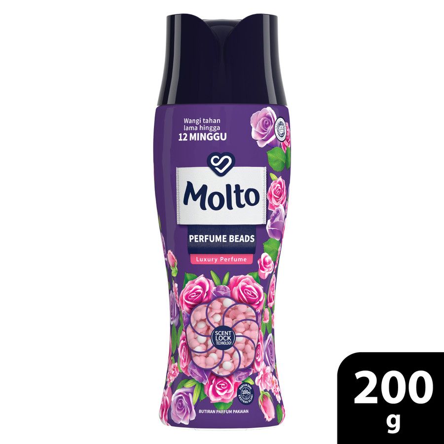 MOLTO PERFUME BEADS LUXURY PERFUME PURPLE - PERFUME BOOSTER 200 G - 1