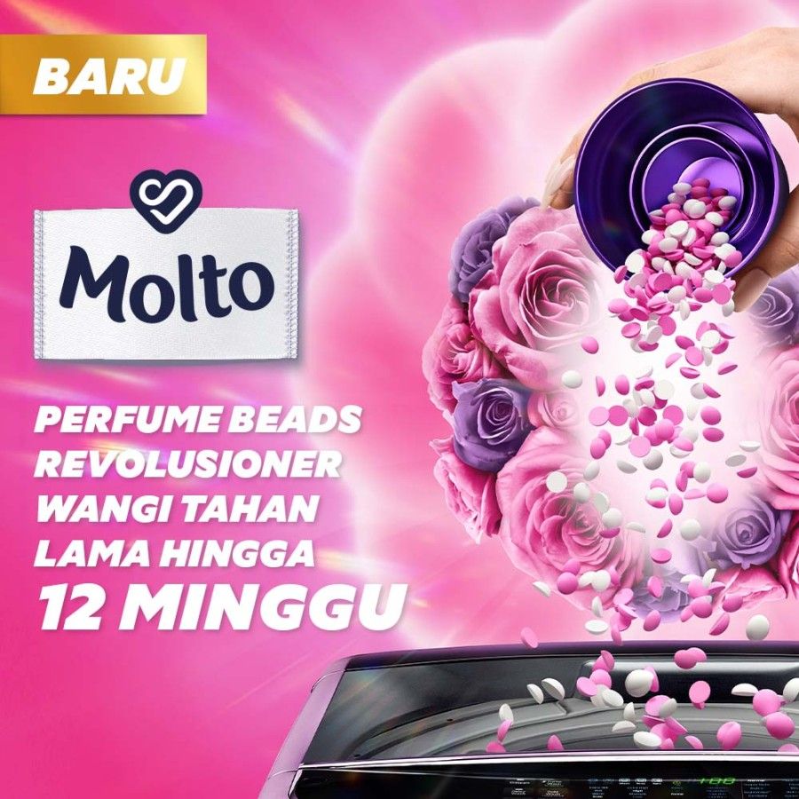 MOLTO PERFUME BEADS LUXURY PERFUME PURPLE - PERFUME BOOSTER 200 G - 3