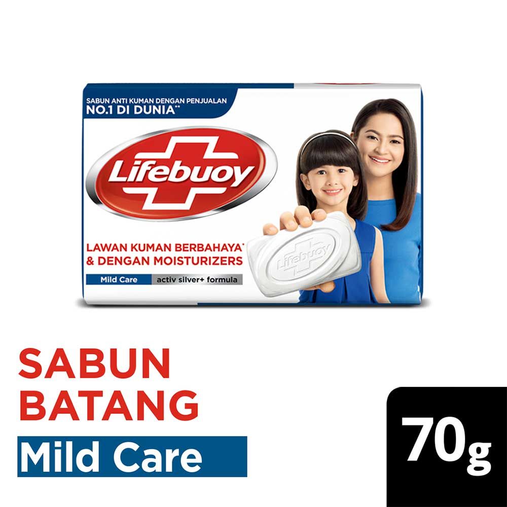 Lifebuoy Sabun Batang Mild Care 70G - 1