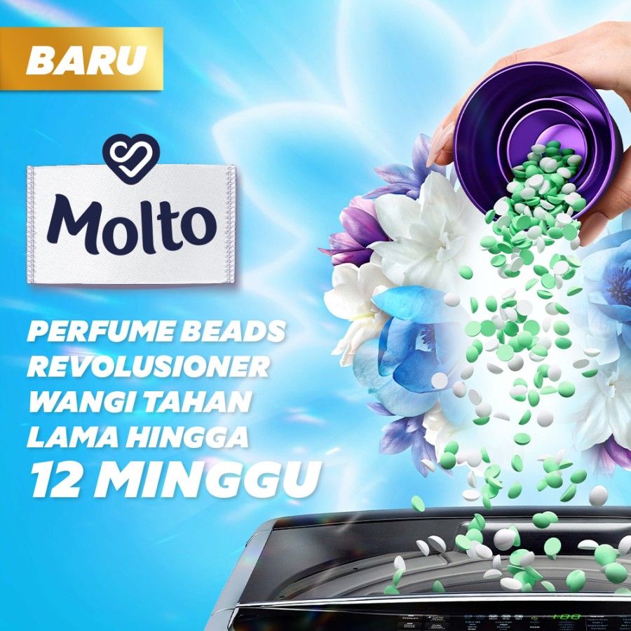 MOLTO PERFUME BEADS FRESH BLOSSOM - PERFUME BOOSTER 200 G - 3