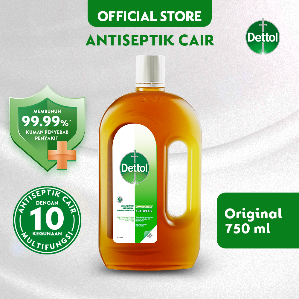 Dettol Cairan Antiseptik 750ml - 1