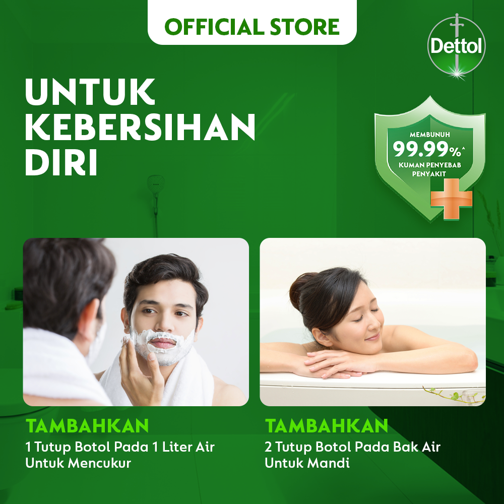 Dettol Cairan Antiseptik 750ml - 8