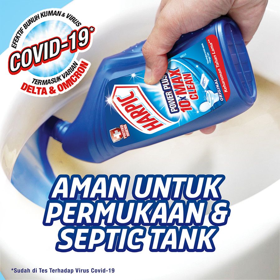 Harpic Power Plus 10X Max Clean Original 450ml - 5