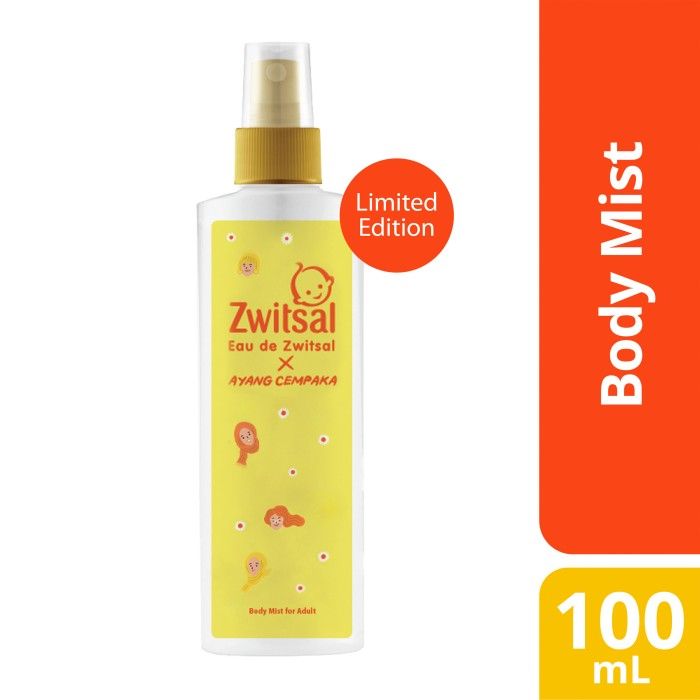 Zwitsal Eau De Toilette Body Mist X Ayang Cempaka 100ml - 1