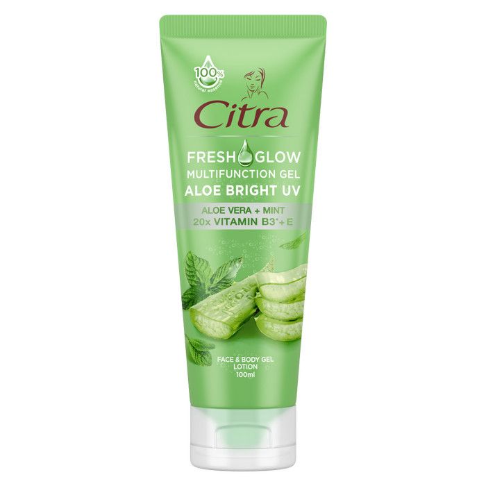 Citra Fresh Glow Multifunction Gel Aloe Bright UV 100ML - 2