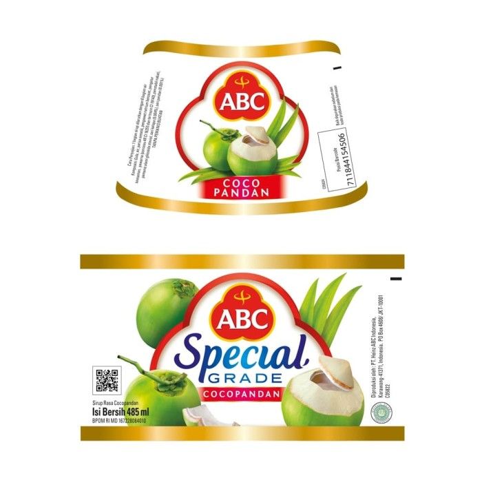 ABC Sirup Special Grade Cocopandan 485 ml - 2