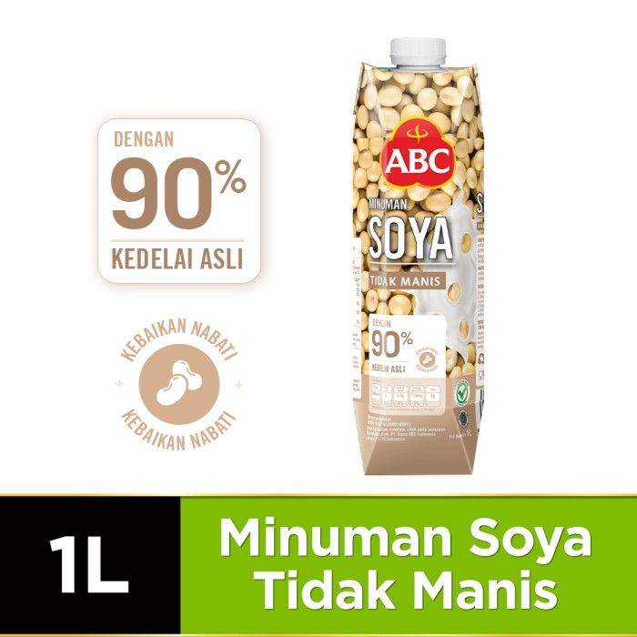ABC Unsweetened Soymilk 1 L - 1