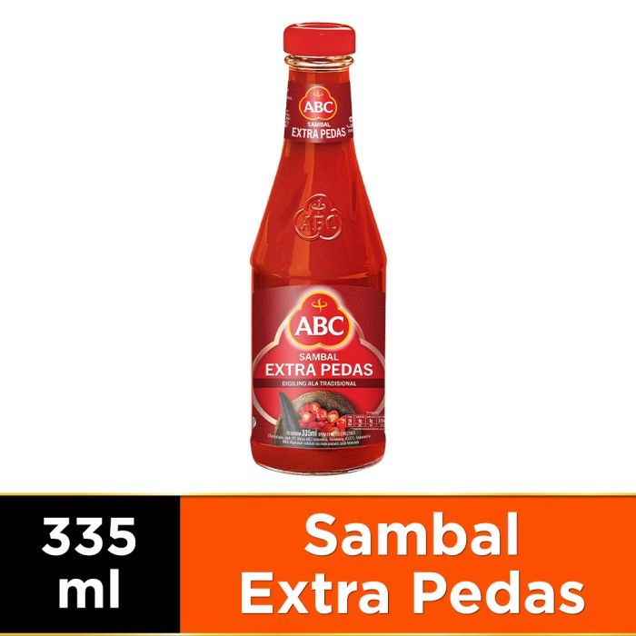 ABC Sambal Extra Pedas 335 ml - 1
