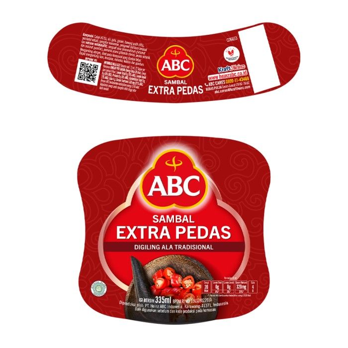 ABC Sambal Extra Pedas 335 ml - 3