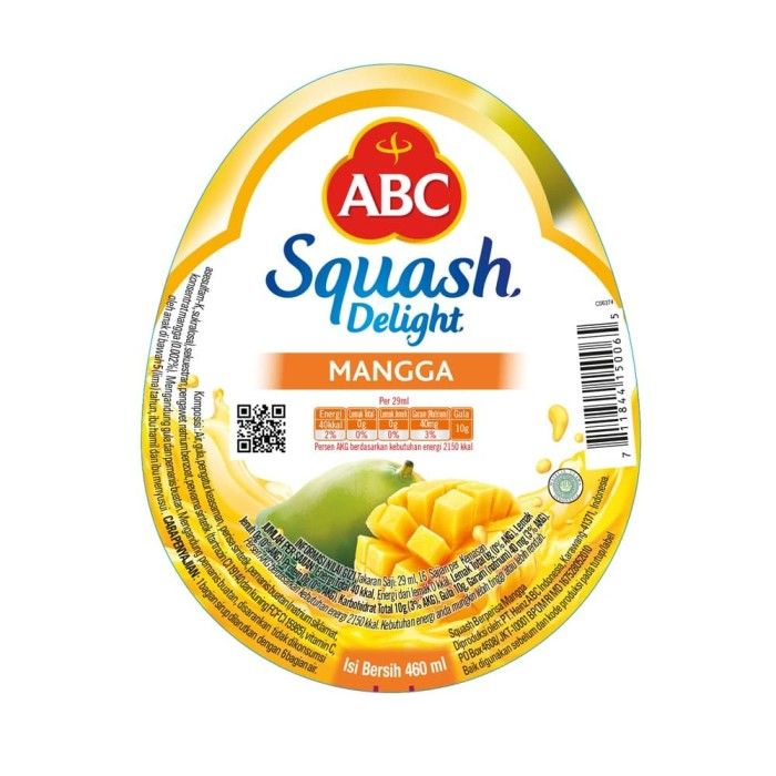 ABC Sirup Squash Delight Mangga 425 ml - 2