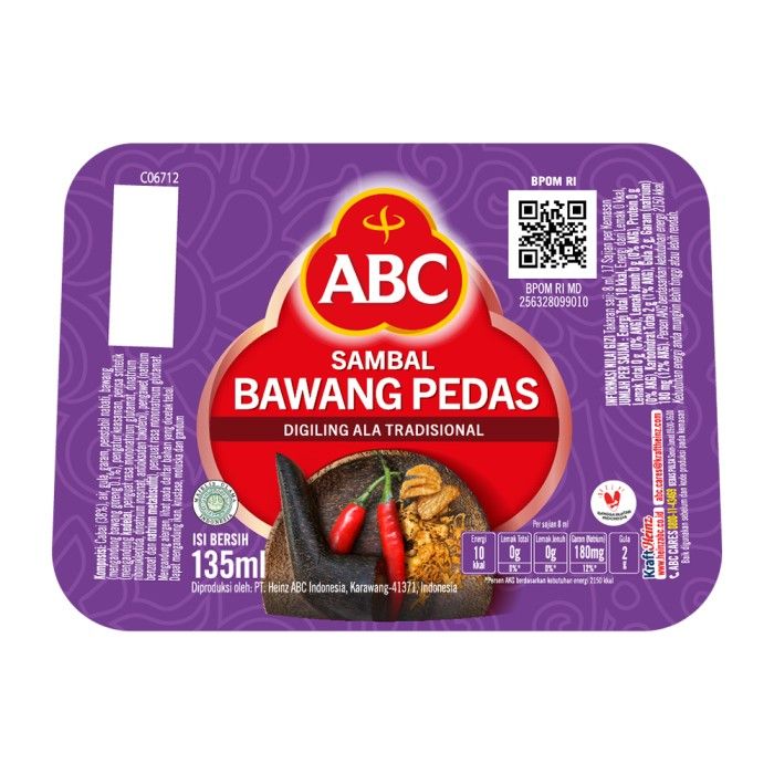 ABC Sambal Bawang Pedas 135 ml - 3