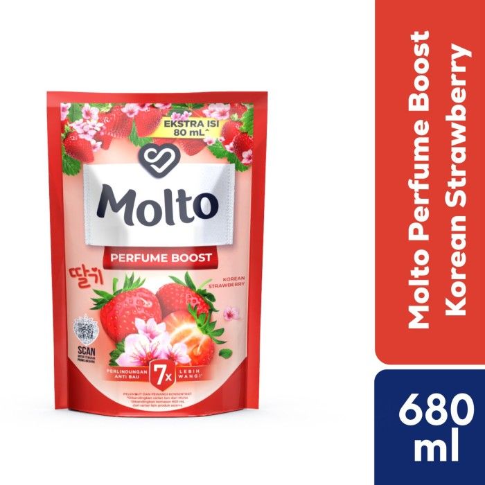 MOLTO PERF BOOST KR STRAWBERRY 680ML - 1