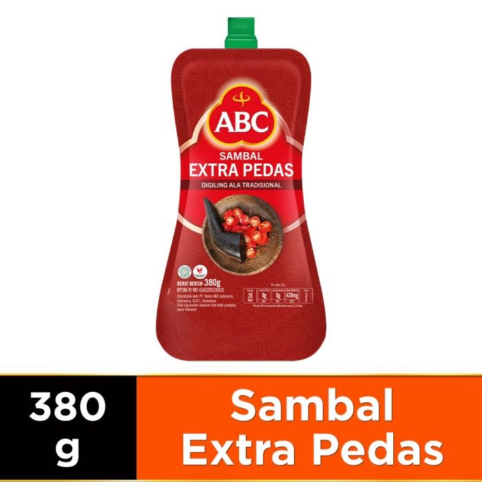 ABC Sambal Extra Pedas 380 g - 1