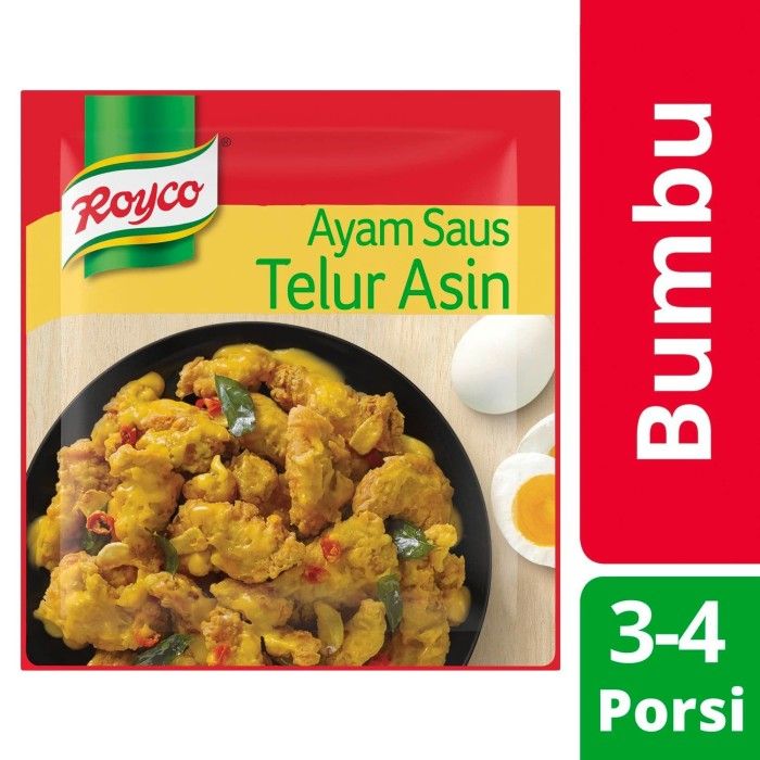 Royco Bumbu Siap Pakai Ayam Saus Telur Asin 22G - 1