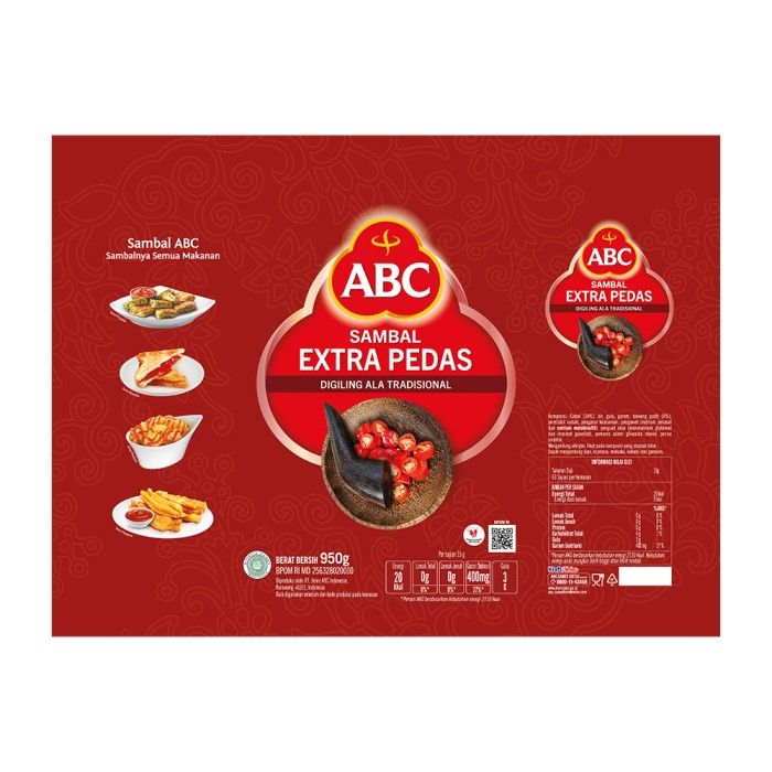 ABC Sambal Extra Pedas 950 g - 3