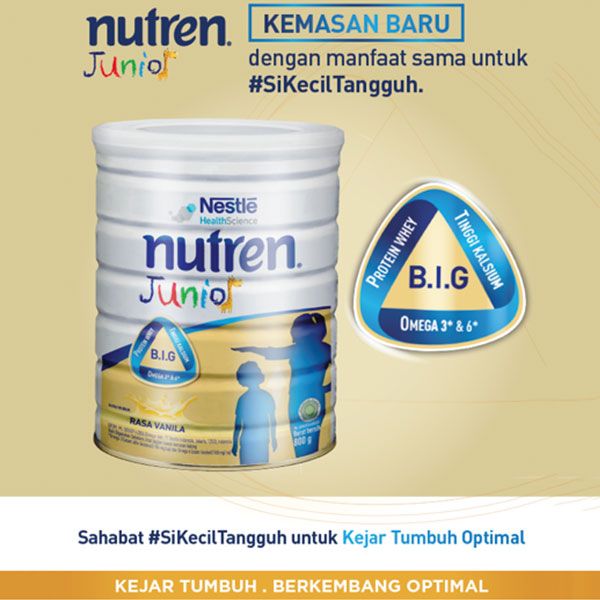 Nutren Junior Prebio Susu Bubuk Kaleng 800gr - 2