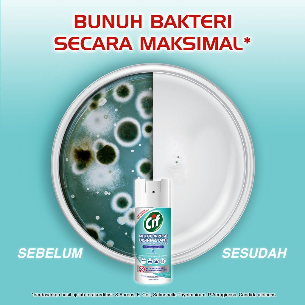 CIF Multipurpose Spray Ocean Breeze 200ml - 3