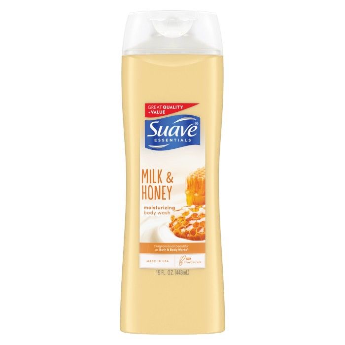 Suave Essentials Body Wash Milk & Honey 443ml - 1