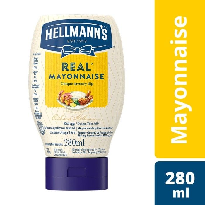 Hellmann'S Real Mayonnaise 280 Ml - 2