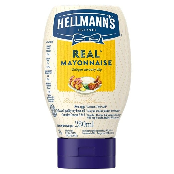 Hellmann'S Real Mayonnaise 280 Ml - 1