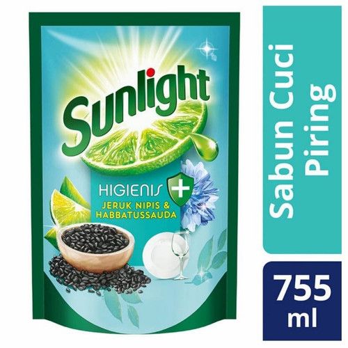 Sunlight Habbatussauda Refill 755Ml Free Gula 1kg - 2