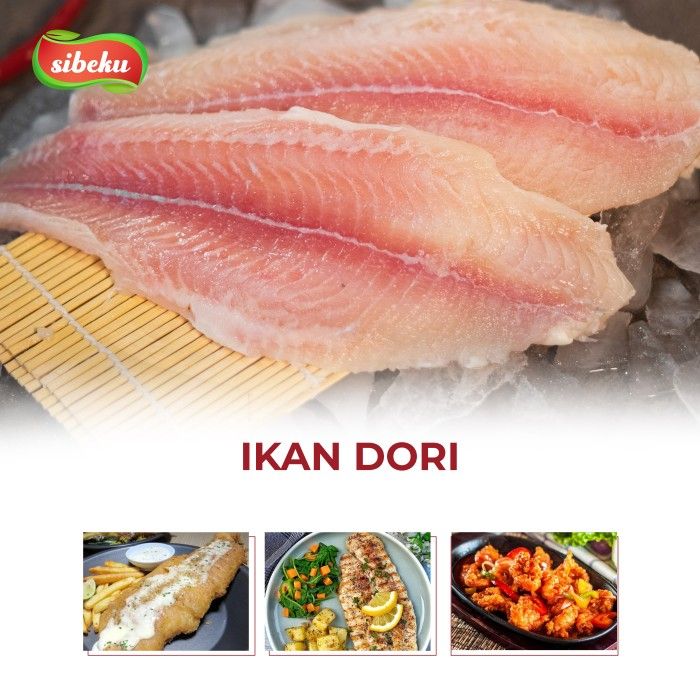 Ikan Dori Fillet 1 Kg Halal dan Higienis Frozen Food - 3